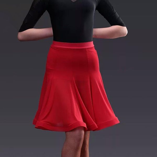 new woman latin dance skirt fishbone tango costume training dress performance wears rumba samba dance skirt for women girl, Black;red
new woman latin dance skirt fishbone tango costume training dress performance wears rumba samba dance skirt for women girl, Black;red