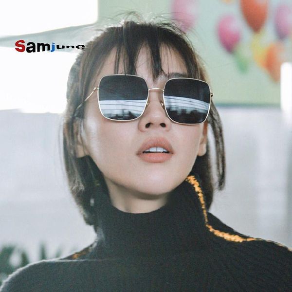 sunglasses samjune square glasses frame women retro brand designer for female summer oversized uv400 oculos, White;black
sunglasses samjune square glasses frame women retro brand designer for female summer oversized uv400 oculos, White;black