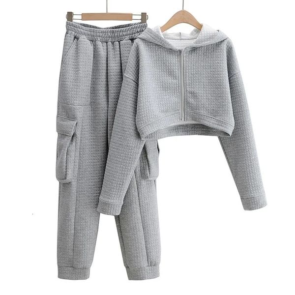 2021 new thickening of brief paragraph grid zip fleece + movement beam foot trousers leisure suit female 1bcq, Black
2021 new thickening of brief paragraph grid zip fleece + movement beam foot trousers leisure suit female 1bcq, Black