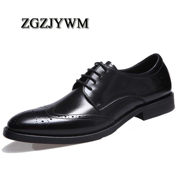 zgzjywm new men's male black/red fashion business formal lace-up pointed toe genuine leather carved size 37-44
zgzjywm new men's male black/red fashion business formal lace-up pointed toe genuine leather carved size 37-44