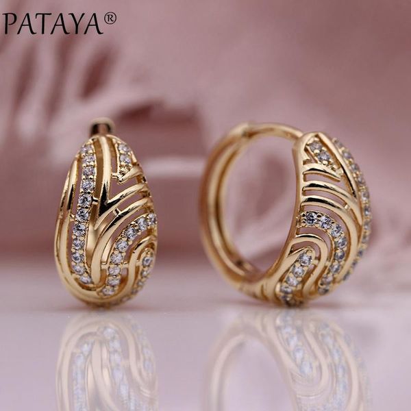 pataya new women hollow dangle earrings gifts party circle earring white round natural zircon classic engagement fashion jewelry, Silver
pataya new women hollow dangle earrings gifts party circle earring white round natural zircon classic engagement fashion jewelry, Silver