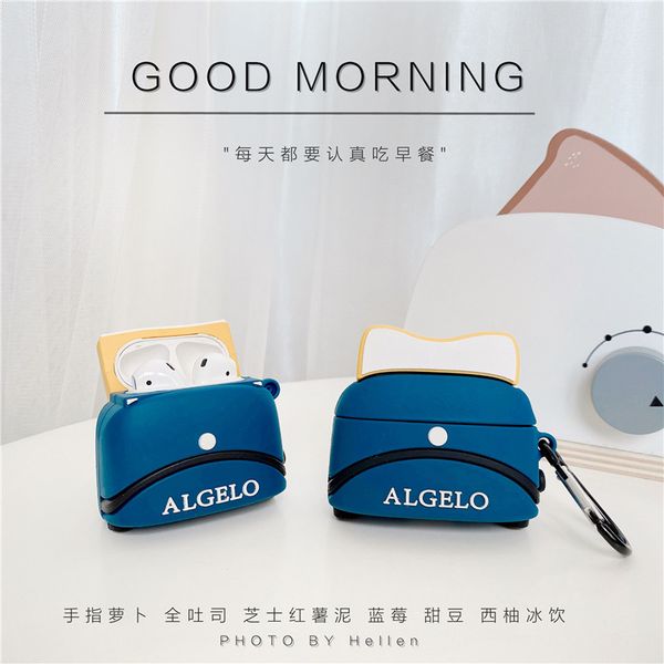 3d funny bread maker case for airpods 2 charging box silicone wireless bluetooth earphone protective cover for airpod pro coque
3d funny bread maker case for airpods 2 charging box silicone wireless bluetooth earphone protective cover for airpod pro coque