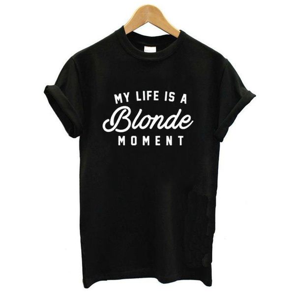 my life is blonde moment letter print t shirt women short sleeve o neck loose tshirt summer women tee shirt clothes, White
my life is blonde moment letter print t shirt women short sleeve o neck loose tshirt summer women tee shirt clothes, White