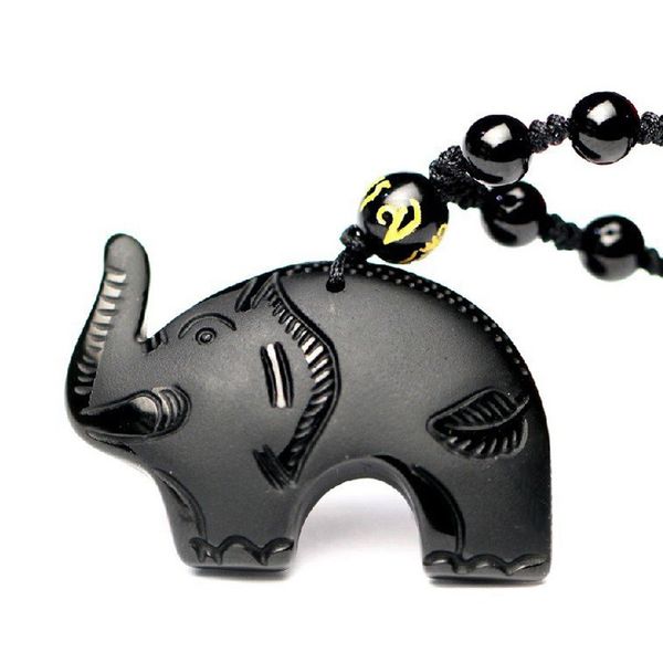 drop shipping chinese carving black obsidian elephant necklace maitreya lucky amulet jixiangruyi pendant fine crystal jewelry q1105, Silver
drop shipping chinese carving black obsidian elephant necklace maitreya lucky amulet jixiangruyi pendant fine crystal jewelry q1105, Silver
