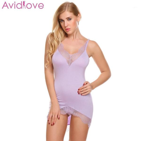 avidlove babydoll nighties nightwear trim chemise irregular lace lingerie sleepwear women backless nightgown1, Black;red
avidlove babydoll nighties nightwear trim chemise irregular lace lingerie sleepwear women backless nightgown1, Black;red