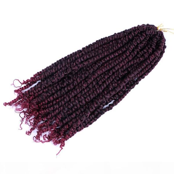 passion twist hair fluffy twists pre stretched 18'' ombre synthetic crochet braiding hair hair extension 80g pc for pre twisted, Black
passion twist hair fluffy twists pre stretched 18'' ombre synthetic crochet braiding hair hair extension 80g pc for pre twisted, Black