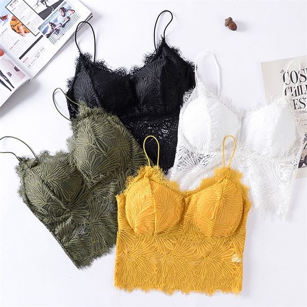 hollow out bralette vest underwear women sleeveless floral lace bra padded tank spaghetti strap crop lingerie
hollow out bralette vest underwear women sleeveless floral lace bra padded tank spaghetti strap crop lingerie