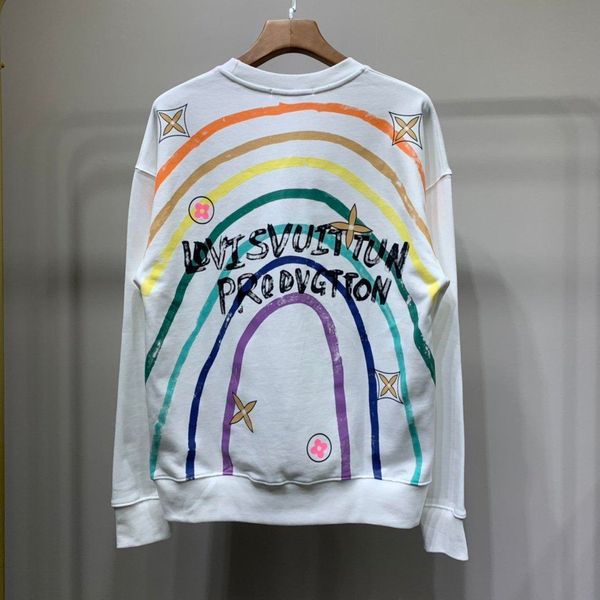 20ss new arrival mens designer hoodie sweatshirt cotton pullover burb rainbow sweater streetwear winter clothes, Black;brown
20ss new arrival mens designer hoodie sweatshirt cotton pullover burb rainbow sweater streetwear winter clothes, Black;brown
