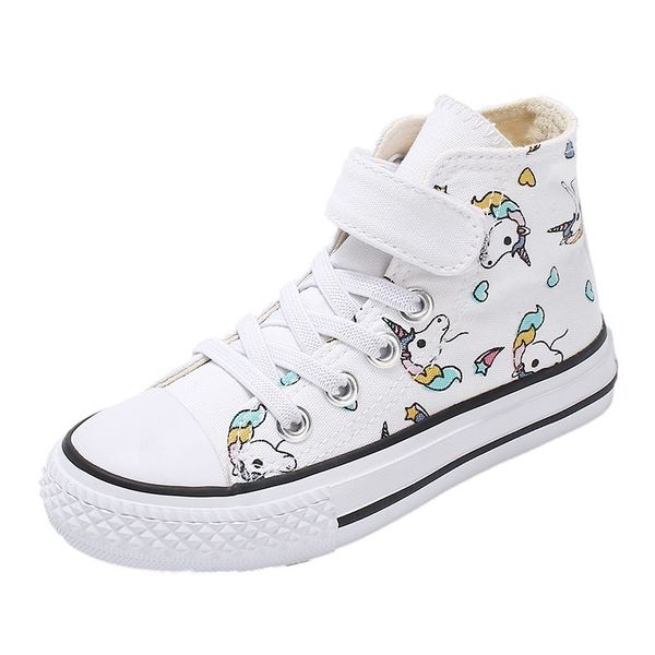 swonco children's canvas shoes boys white shoes sneakers high 2020 spring unicorn high white sneakers for girl casual lj200907, Black
swonco children's canvas shoes boys white shoes sneakers high 2020 spring unicorn high white sneakers for girl casual lj200907, Black