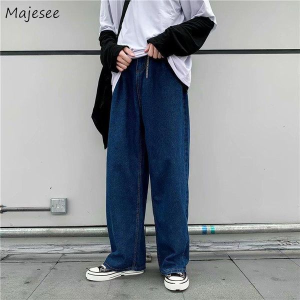 men's jeans men plus size 3xl solid straight loose retro harajuku denim males leisure chic trendy punk cowboy all-match trouser simple, Blue
men's jeans men plus size 3xl solid straight loose retro harajuku denim males leisure chic trendy punk cowboy all-match trouser simple, Blue