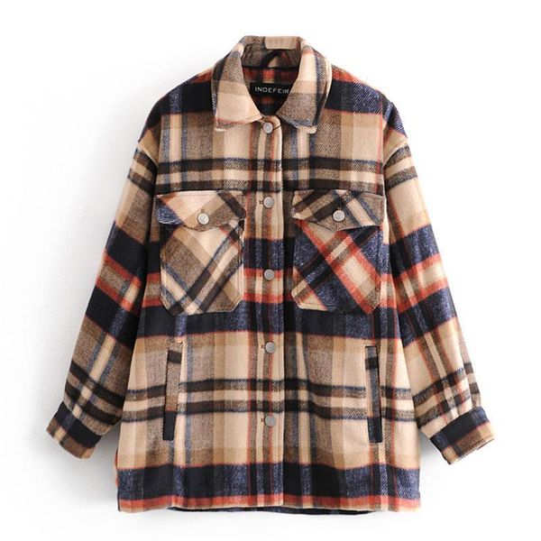 hadara turn down collar blouses women fashion loose pockets plaid printed shirts women elegant long sleeve female ladies in, White
hadara turn down collar blouses women fashion loose pockets plaid printed shirts women elegant long sleeve female ladies in, White