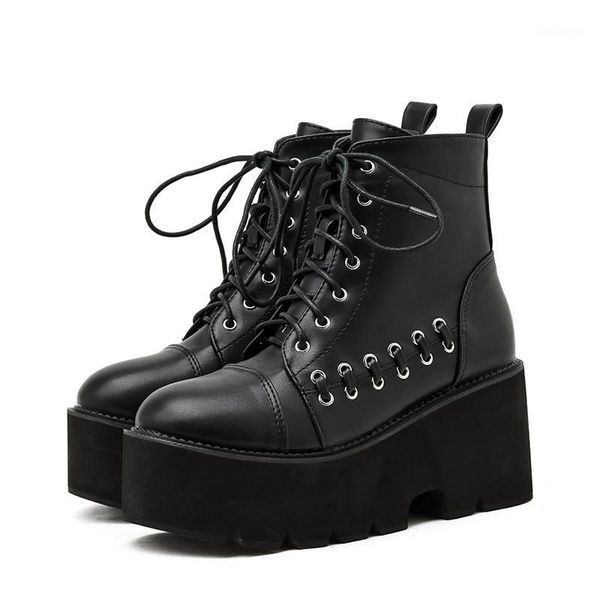 boots ymechic arrival 2021 woman lace-up winter womens ladies chunky heel platform black soft leather ankle punk goth1
boots ymechic arrival 2021 woman lace-up winter womens ladies chunky heel platform black soft leather ankle punk goth1