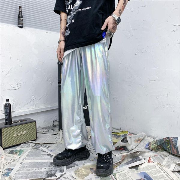 summer bright pants men's fashion loose hip hop trousers men streetwear wild performance pants mens casual m-2xl, Black
summer bright pants men's fashion loose hip hop trousers men streetwear wild performance pants mens casual m-2xl, Black