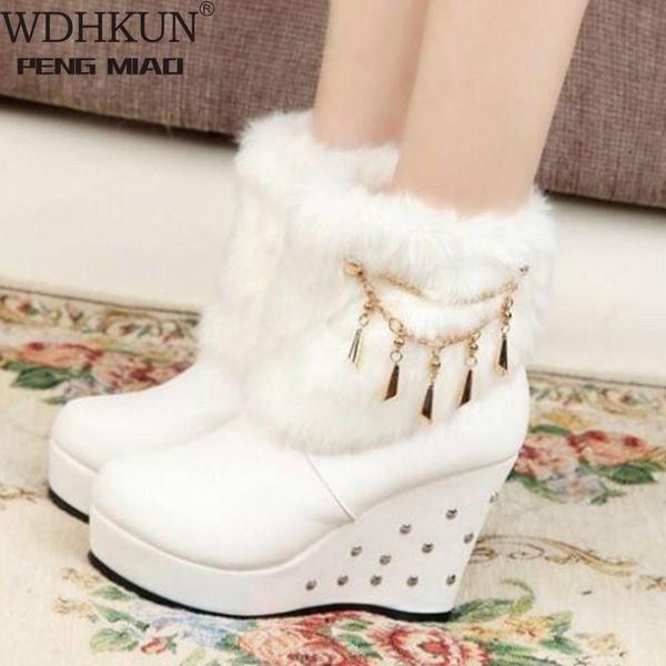 2020 wedge women boots beaded winter women shoes platform warm fur shoes woman ankle white snow boots wbs4015, Black
2020 wedge women boots beaded winter women shoes platform warm fur shoes woman ankle white snow boots wbs4015, Black