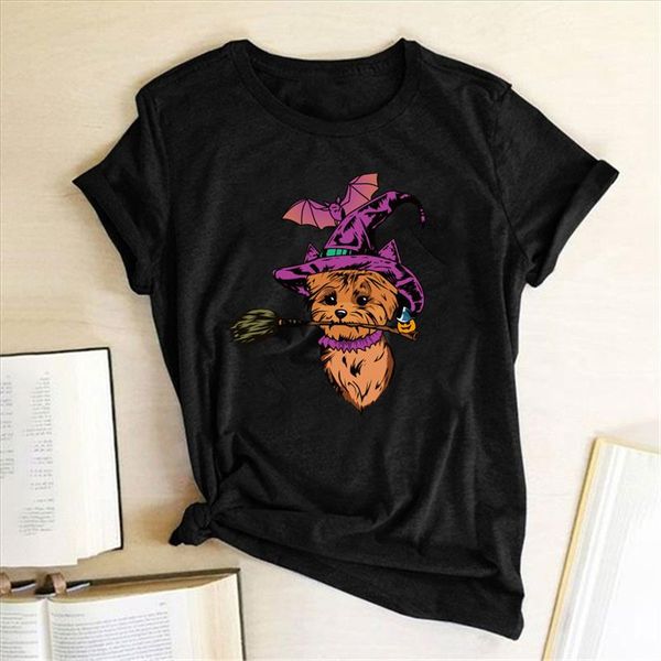 dog pumpkin bat printing halloween t shirts women summer graphic tee fashion round neck for teens harajuku mujer camisetas, White
dog pumpkin bat printing halloween t shirts women summer graphic tee fashion round neck for teens harajuku mujer camisetas, White