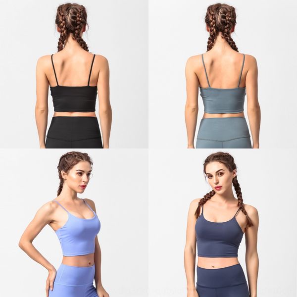 new underwearshoulder strap underwearstyle yoga vest thin shoulder belt sports bra women sling back bra running fitness sports underwear l1f, Gray
new underwearshoulder strap underwearstyle yoga vest thin shoulder belt sports bra women sling back bra running fitness sports underwear l1f, Gray