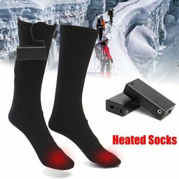 electric heated socks battery powered thermal cotton winter cold weather foot warmer for hiking hunting ice fishing, Black
electric heated socks battery powered thermal cotton winter cold weather foot warmer for hiking hunting ice fishing, Black