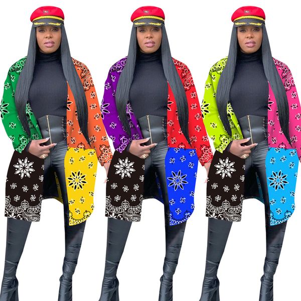 colorblock panelled designer womens casual dress letter printed lapel neck long sleeve loose coats autumn female clothing, Black
colorblock panelled designer womens casual dress letter printed lapel neck long sleeve loose coats autumn female clothing, Black
