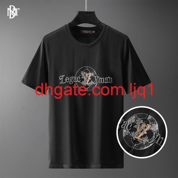 tuishang men's clothing-2021 spring and summer new letter element t-shirt british style leisure three-dimensional embroidery short slee, Black
tuishang men's clothing-2021 spring and summer new letter element t-shirt british style leisure three-dimensional embroidery short slee, Black