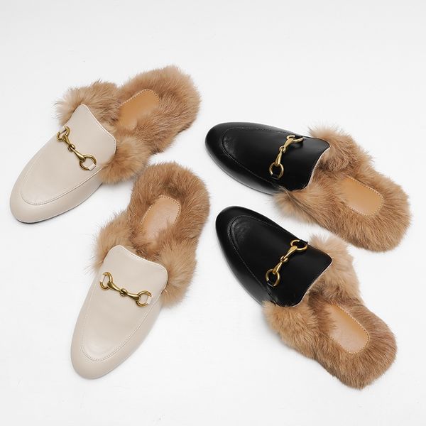 womens casual winter slippers shoe buckles luxury designer tiger snake fur flats lady sandals loafers mocassin 34-40, Black
womens casual winter slippers shoe buckles luxury designer tiger snake fur flats lady sandals loafers mocassin 34-40, Black