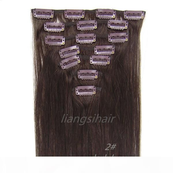 brazilian hair 15"-26" 7pcs 2#dark brown straight brazilian malaysian peruvian indian virgin remy human hair bundles clip in hair, Black;brown
brazilian hair 15"-26" 7pcs 2#dark brown straight brazilian malaysian peruvian indian virgin remy human hair bundles clip in hair, Black;brown