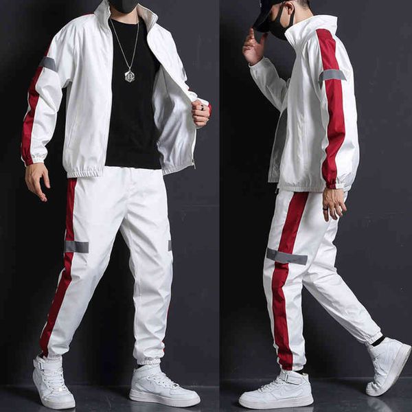 fashion men's reflective sweatshirt set + sweat, retail tight sportswear, spring and autumn, new in 2021, Gray
fashion men's reflective sweatshirt set + sweat, retail tight sportswear, spring and autumn, new in 2021, Gray