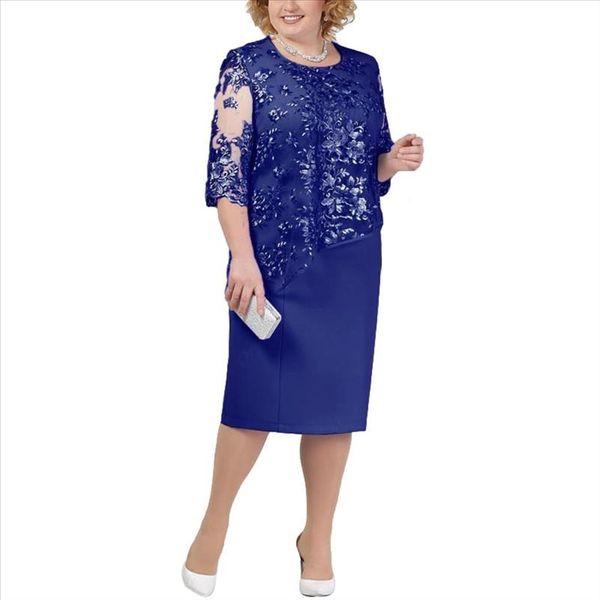 plus size party sheer half sleeve floral lace layered mother of bride midi dress 2020, Black;gray
plus size party sheer half sleeve floral lace layered mother of bride midi dress 2020, Black;gray