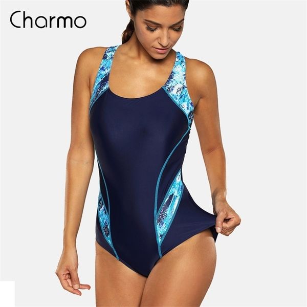 charmo one piece women sports swimwear sports swimsuit color block monokini beach bathing suit fitness slim training sportswear y200824, White;black
charmo one piece women sports swimwear sports swimsuit color block monokini beach bathing suit fitness slim training sportswear y200824, White;black