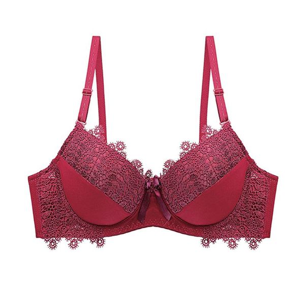 bras sitonjwly plus size for women floral lace push up brassiere lingerie underwire bralette underwear female semaless bra, Red;black
bras sitonjwly plus size for women floral lace push up brassiere lingerie underwire bralette underwear female semaless bra, Red;black