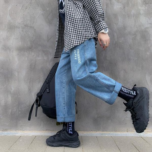 men printed jeans 2020 harem pants mens japanese streetwear denim loose wide leg loose pants1, Blue
men printed jeans 2020 harem pants mens japanese streetwear denim loose wide leg loose pants1, Blue