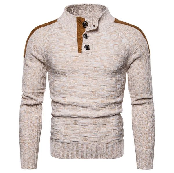 men's sweaters warm pullover with buttons oversized knitted jumpers men casual clothing, White;black
men's sweaters warm pullover with buttons oversized knitted jumpers men casual clothing, White;black