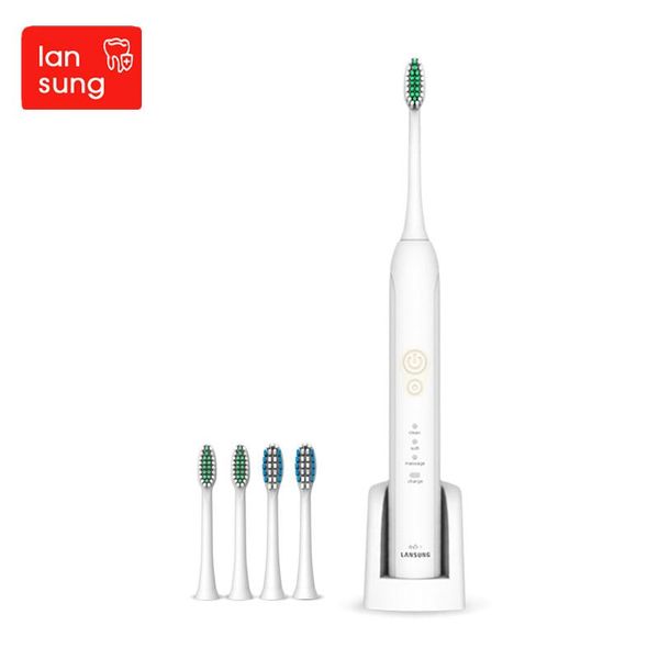 smart electric toothbrush lansung toothbrushes rechargeable wireless charger sonic ultrasonic tooth brush 3 heads
smart electric toothbrush lansung toothbrushes rechargeable wireless charger sonic ultrasonic tooth brush 3 heads