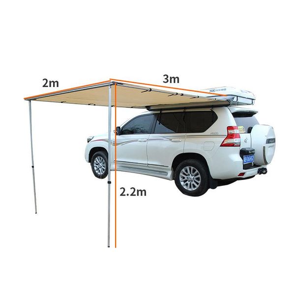 tents and shelters portable car side awning rooftent sun shelter shade 2*3m suv camping canopy outdoor travel hiking accessories kit
tents and shelters portable car side awning rooftent sun shelter shade 2*3m suv camping canopy outdoor travel hiking accessories kit