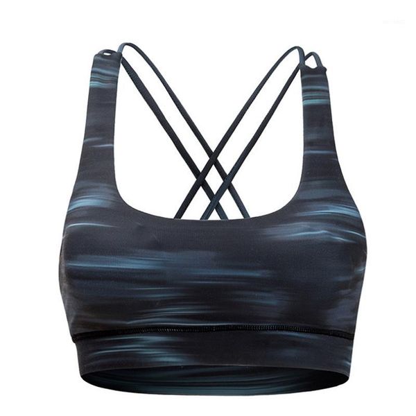 cross beauty back print sports vest belt shockproof breathable gathered no steel ring bra y yoga vest1, White;black
cross beauty back print sports vest belt shockproof breathable gathered no steel ring bra y yoga vest1, White;black