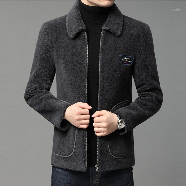 yahite 2020 winter new men's casual woolen coat youth fashion lapel coat men's clothing factory1, Black
yahite 2020 winter new men's casual woolen coat youth fashion lapel coat men's clothing factory1, Black