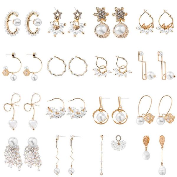 simple c shaped metal pearl tassel drop earrings for women fashion geometric stars round pearl dangle earrings party girl gifts, Silver
simple c shaped metal pearl tassel drop earrings for women fashion geometric stars round pearl dangle earrings party girl gifts, Silver
