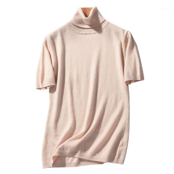 five-point sleeve high collar sweater new summer women's half-sleeved cashmere slim short knitted pullover short-sleeved sweater1, White;black
five-point sleeve high collar sweater new summer women's half-sleeved cashmere slim short knitted pullover short-sleeved sweater1, White;black