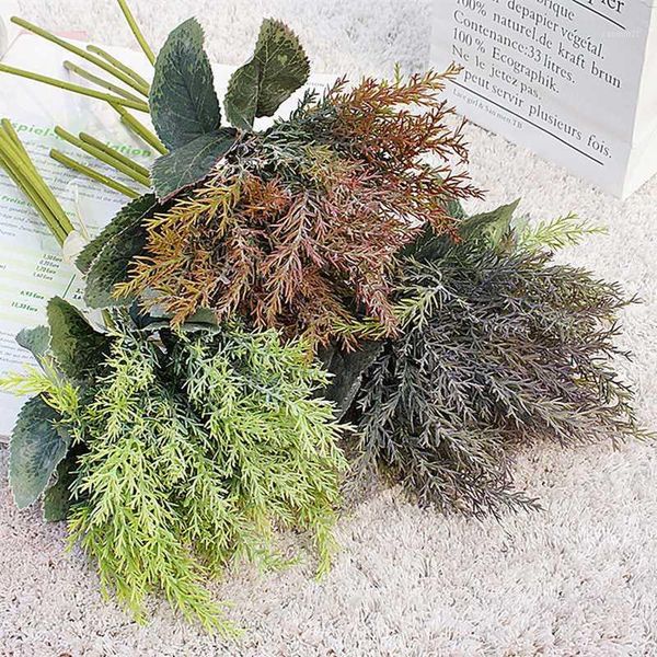 decorative flowers & wreaths 5pcs/bundle cypress needle greens plastic handmade artificial home garden decoration flores fake grass pine pla
decorative flowers & wreaths 5pcs/bundle cypress needle greens plastic handmade artificial home garden decoration flores fake grass pine pla