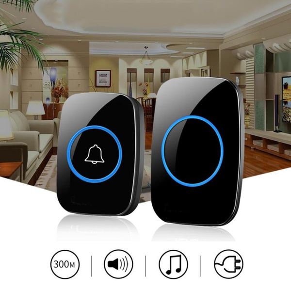doorbells intelligent waterproof doorbell pager home welcome door bell chime wireless remote controll for office restaurant
doorbells intelligent waterproof doorbell pager home welcome door bell chime wireless remote controll for office restaurant