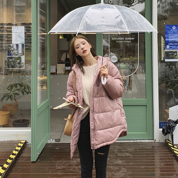 2021 new women's clothing female winter mid-length with hood cotton-padded dress casual solid jacket o0kv, Black
2021 new women's clothing female winter mid-length with hood cotton-padded dress casual solid jacket o0kv, Black