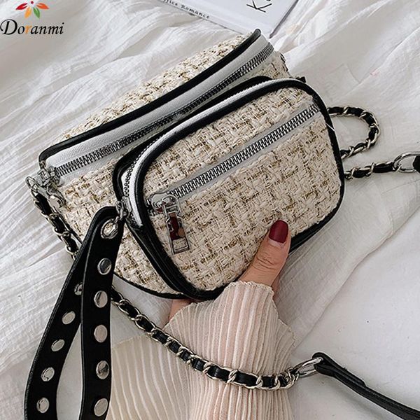 doranmi autumn plaid waist bag for women 2020 chain strap fanny pack female crossbody belt bags solid rivet chest bag djb987
doranmi autumn plaid waist bag for women 2020 chain strap fanny pack female crossbody belt bags solid rivet chest bag djb987