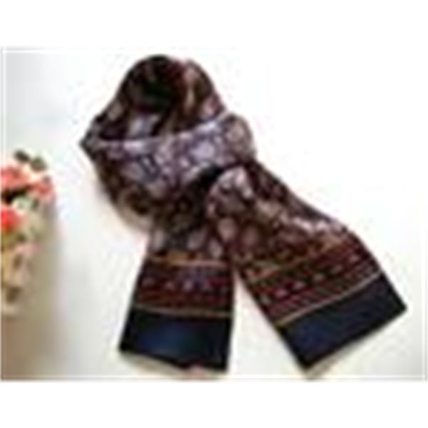 fashion new vintage style 2015 long mulberry silk double layer silk satin men print silk scarf neckerchief, Blue;gray
fashion new vintage style 2015 long mulberry silk double layer silk satin men print silk scarf neckerchief, Blue;gray