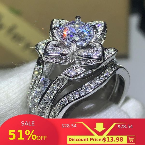 3pcs new luxury jewelry 925 sterling silver round cut 5a cz diamond women wedding band ring for lovers' gift 201026, Golden;silver
3pcs new luxury jewelry 925 sterling silver round cut 5a cz diamond women wedding band ring for lovers' gift 201026, Golden;silver