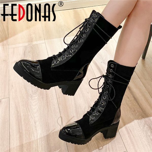 fedonas fashion winter shoes woman classic design genuine leather high heels boots for girls party wedding ankle boots new 1026, Black
fedonas fashion winter shoes woman classic design genuine leather high heels boots for girls party wedding ankle boots new 1026, Black
