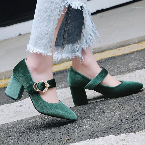 velvet high heels pointed toe shoes women mary jane pumps 2020 party work dress shoes green black winered spring big size1
velvet high heels pointed toe shoes women mary jane pumps 2020 party work dress shoes green black winered spring big size1
