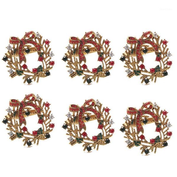 6pcs christmas wreath napkin rings metal napkin buckle holder circle l restaurant wedding party dinner tab1
6pcs christmas wreath napkin rings metal napkin buckle holder circle l restaurant wedding party dinner tab1