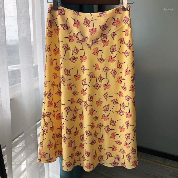 prairie chic floral print midi skirt women a-line summer wild stylish slim yellow long skirts clothes1, Black
prairie chic floral print midi skirt women a-line summer wild stylish slim yellow long skirts clothes1, Black