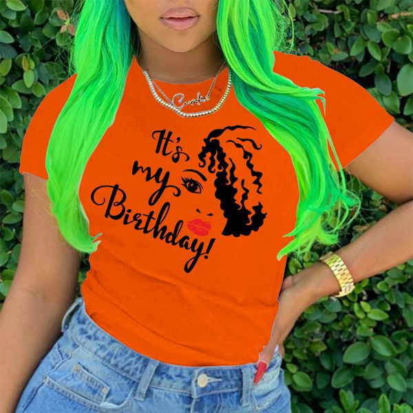 personalized printed women's it's my birthday cotton crew neck t-shirt short sleeve super comfortable short sleeve large size brea, White
personalized printed women's it's my birthday cotton crew neck t-shirt short sleeve super comfortable short sleeve large size brea, White