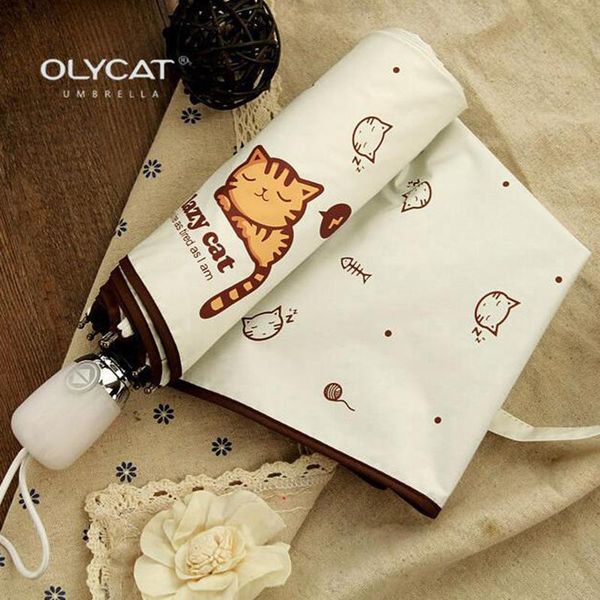 olycat прекрасные кошки симпатичные umbrella дождь женщины matic складной зонт черный покрытие ув вс зонтики ветрозащитный зонтик bbyqps hot
olycat прекрасные кошки симпатичные umbrella дождь женщины matic складной зонт черный покрытие ув вс зонтики ветрозащитный зонтик bbyqps hot
