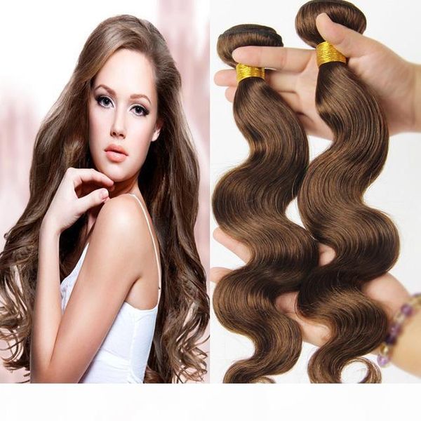 wholesale 4# medium brown brazilian hair body weaves 7a great quality human hair extensions peruvian malaysian indian human hair weft, Black
wholesale 4# medium brown brazilian hair body weaves 7a great quality human hair extensions peruvian malaysian indian human hair weft, Black